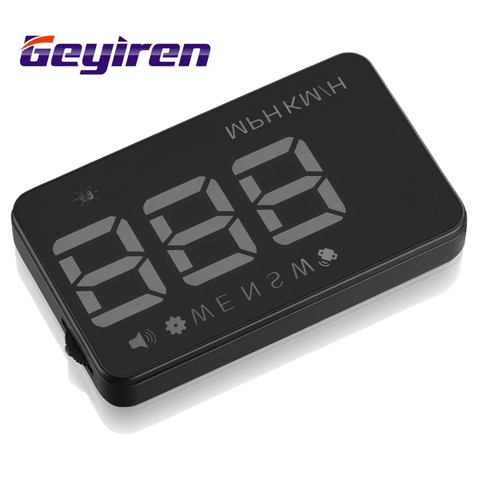 GEYIREN A5 3.5-inch Universal Car GPS Head UP Display HUD (CE/RoHS/FCC) - 7