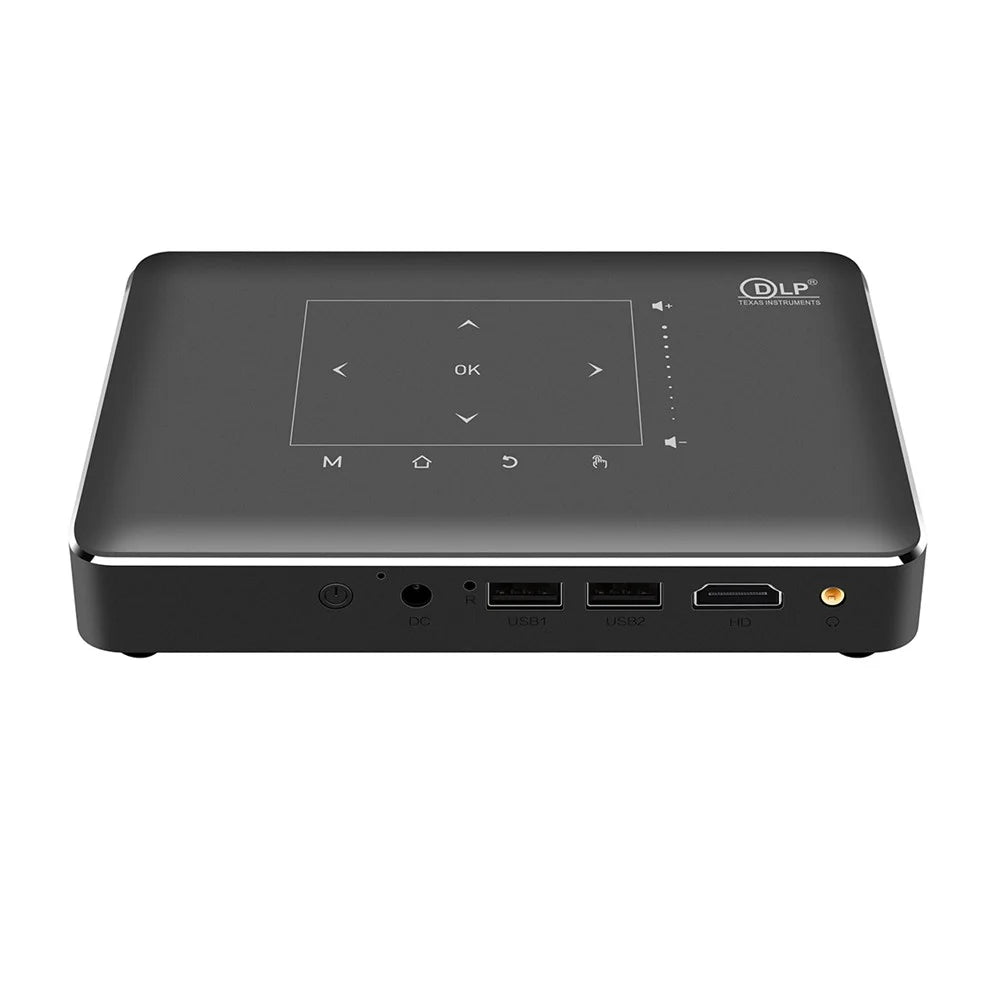 P10 2G+16G DLP HD 150 Lumens Android 9.0 Home Office Projector - UK Plug - 5