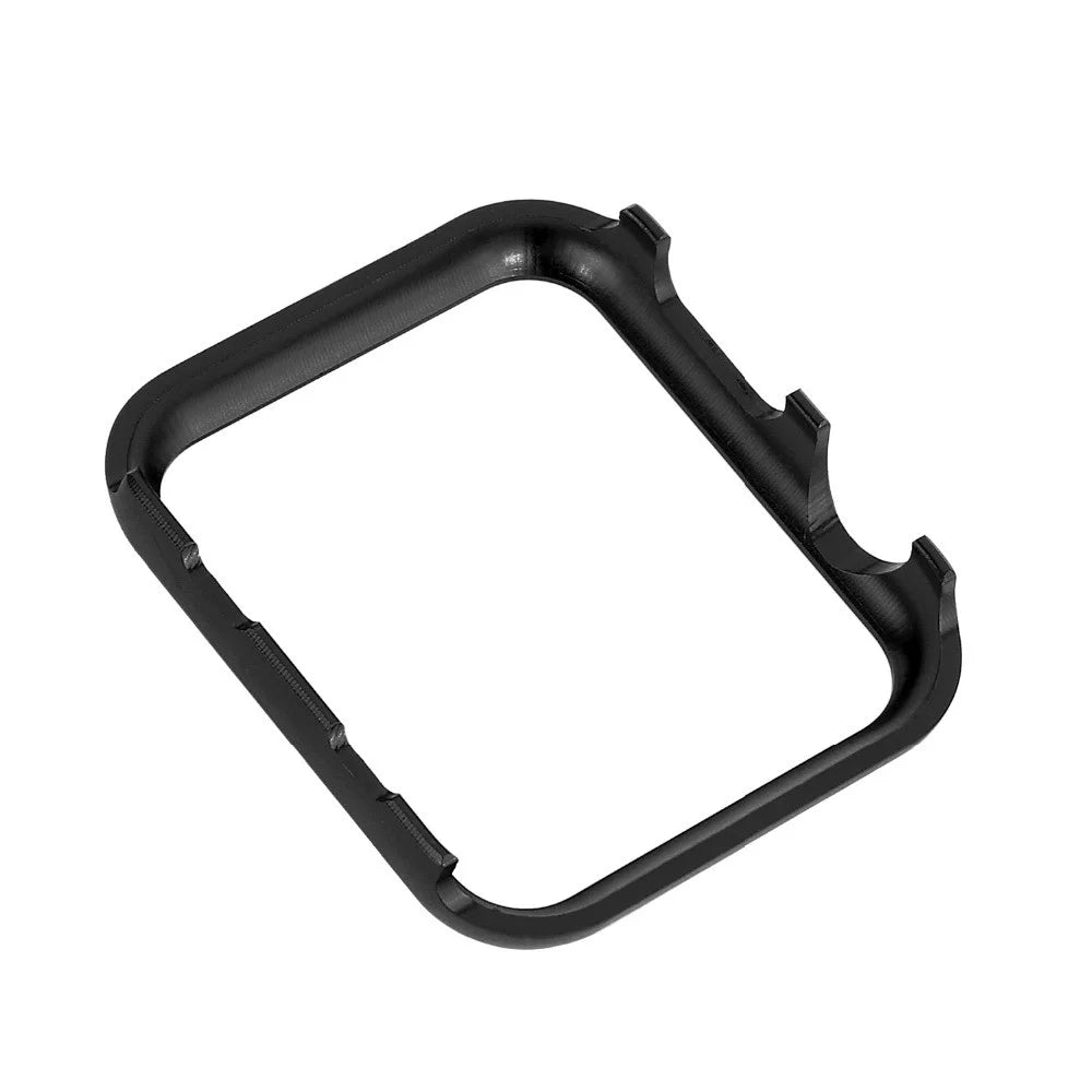 Aluminum Alloy Protective Shell Frame Bumper Diamond Hard Cases for Apple Watch Series SE3 / SE2 / SE1 / 6 / 5 / 4 40mm - Black - 5