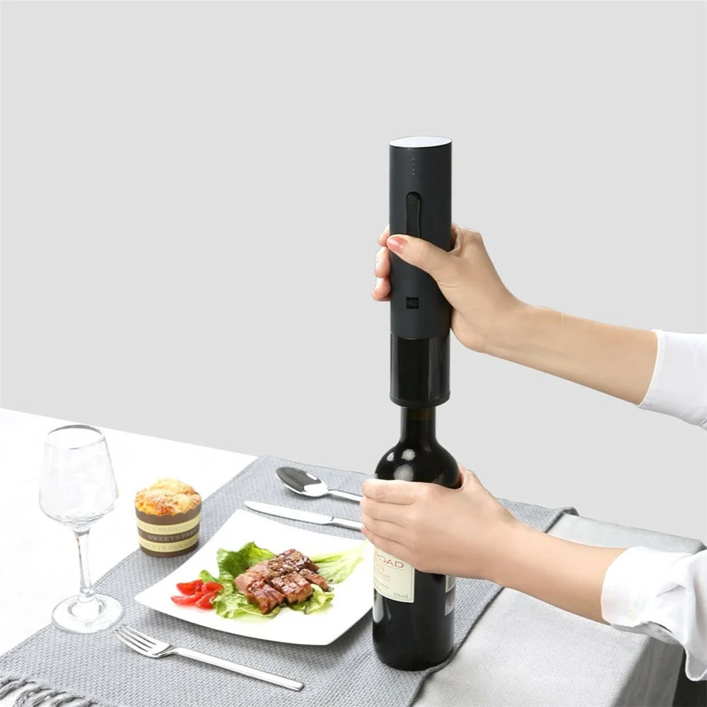 XIAOMI HUOHOU Wine Electric Bottle Opener Automatic Corkscrew Rechargeable Wine Bottle Cork Extractor (Chinese Version) - 5