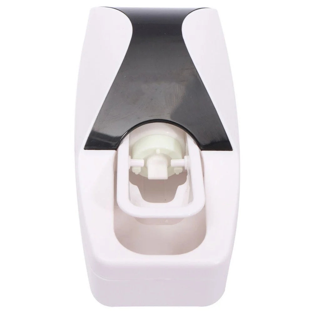 Practical Automatic Toothpaste Squeezer Toothbrush Holder Set with Sticker - 3