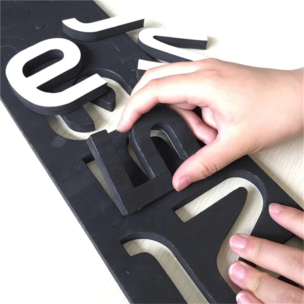 Modern Mute 3D Frameless Large Wall Clock DIY Room Home Decorations (3M002) - Black - 6