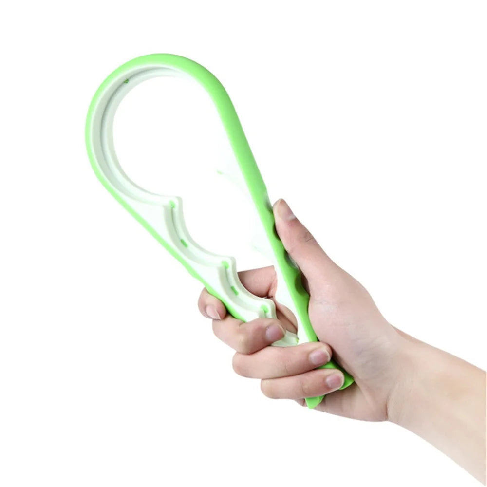 AT7585 4 in 1 Handy Bottle Opener Anti-slip Can Lid Screw Opener Kitchen Tool - Random Color - 6
