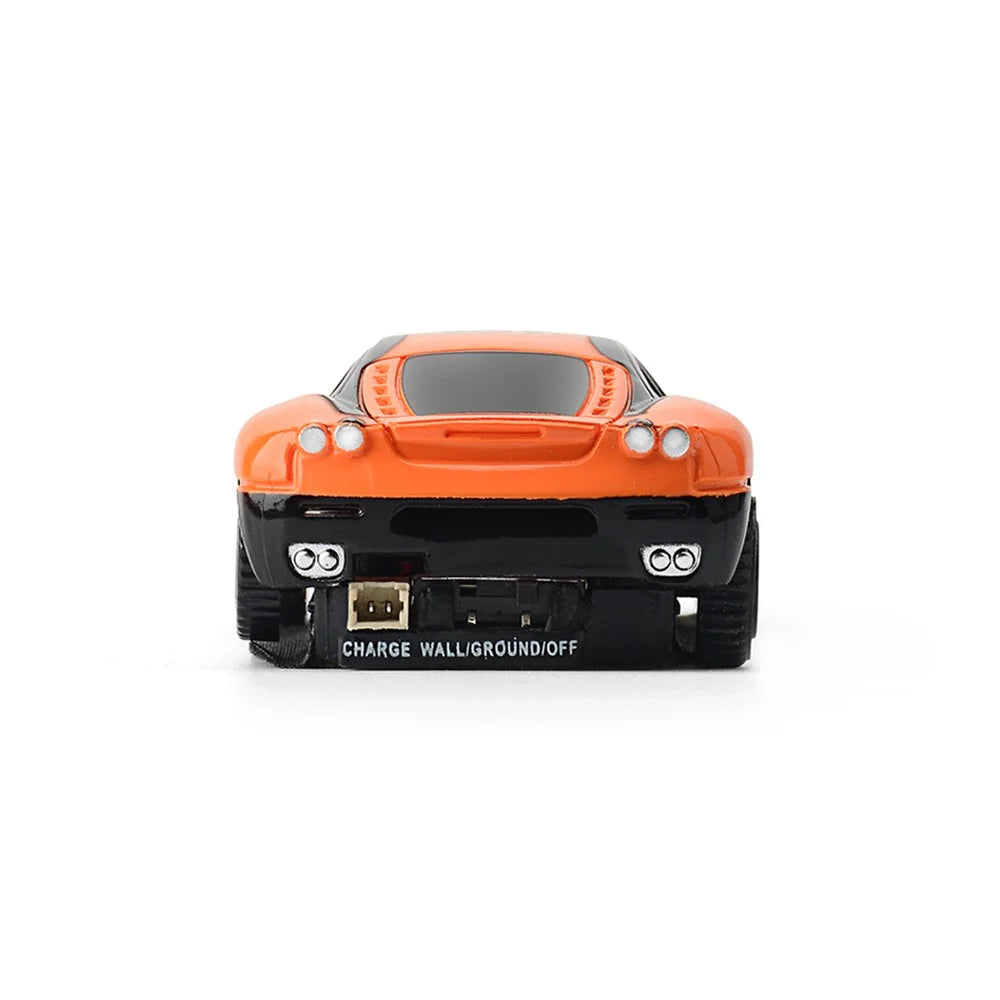 GOLD LIGHT 777-617 Mini 2.4G 4WD Wall Climbing RC Car with LED Light - Orange - 6