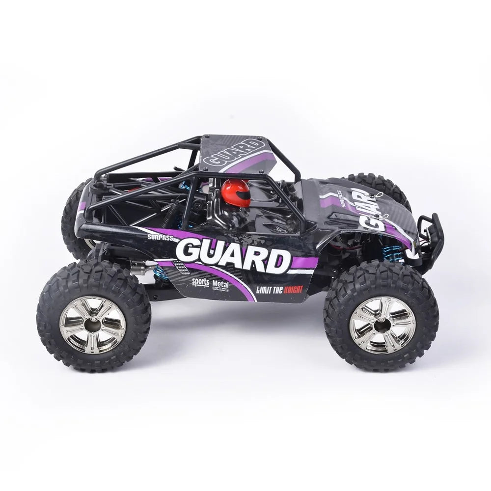 SUBOTECH BG1520 1:14 Full-scale 2.4GHz Four-wheel High-speed Electronic Car Toy - Purple - 4
