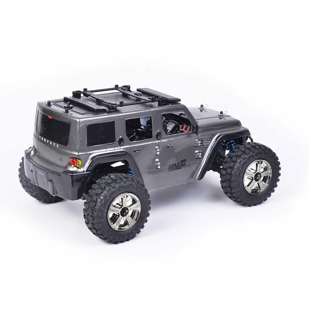 SUBOTECH BG1521 1:14 2.4GHz Four-wheel Monster Hummer Car Toy - Grey - 4