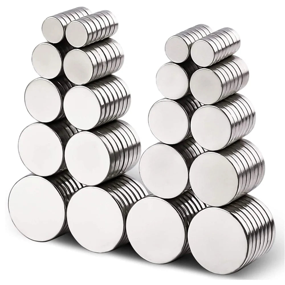 150Pcs/Set 5 Different Size Round Creative NdFeB Magnet for Industrial Equipment and DIY Projects Etc. - 5