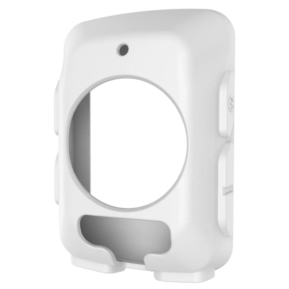 Cycling Computer Bicycle Watch Protective Silicone Case Frame for Garmin Edge 520 - White - 3