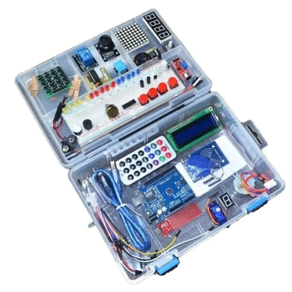 For Arduino UNO R3 Upgraded Project Complete Starter Set RFID Stepper Motor Learning Kits - 1