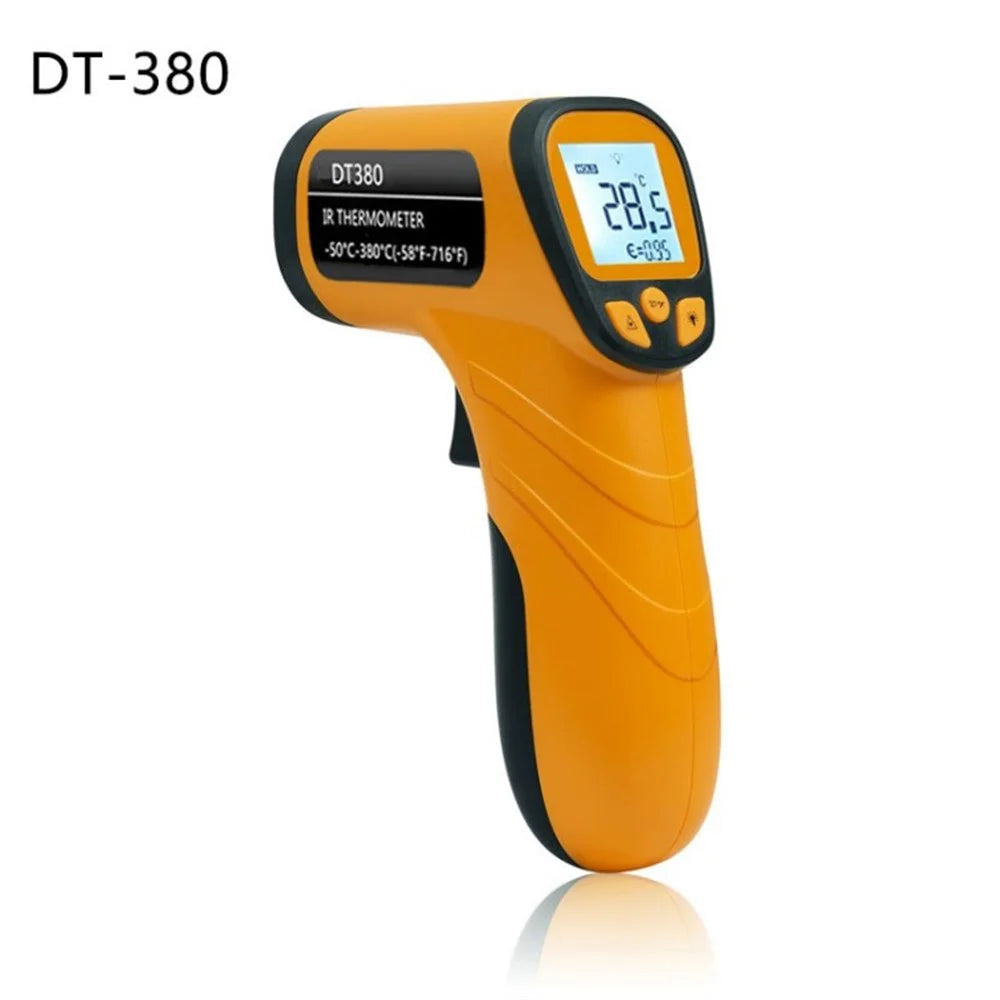 DT380 Non-contact Thermometer Heat Temperature Temp Gun for Cooking Griddle Grill Oven without Battery - 1