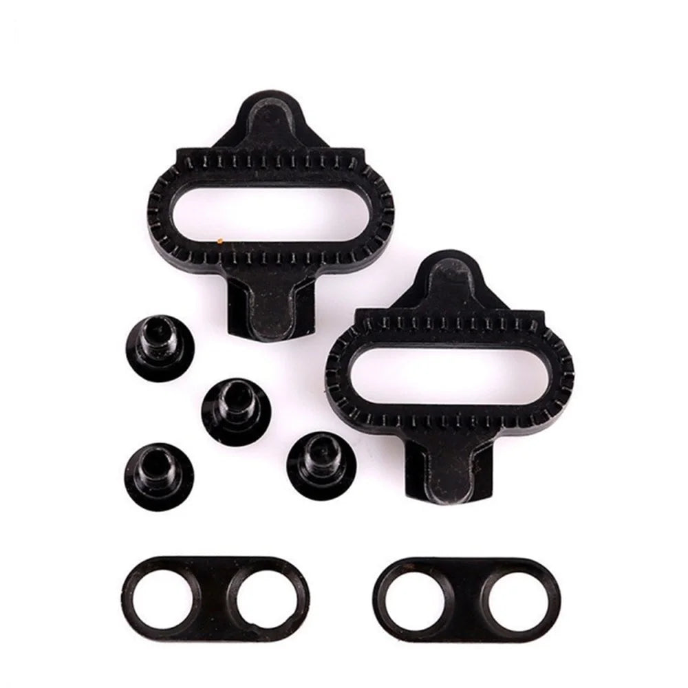 Mountain Bike Shoes Cleats Set for Shimano SH51 SPD Calas Tocas MTB Spinning Cycling Bicycle Cleats Bike Tool Replacement - 1