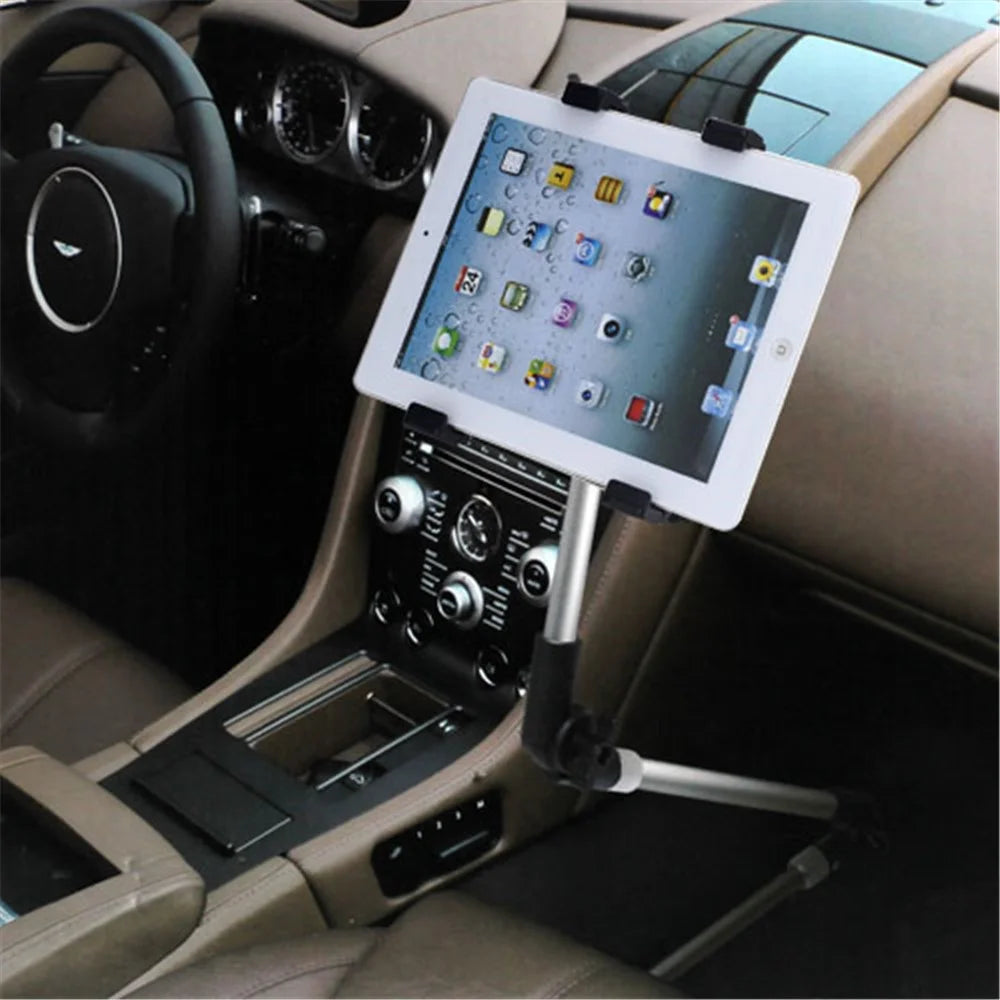 3-in-1 Multi-functional Tablet Holder Angles/Height Adjustable Stand Mounts in Car/at Home for iPad Mini iPad 4 iPad 2 The New iPad - 2