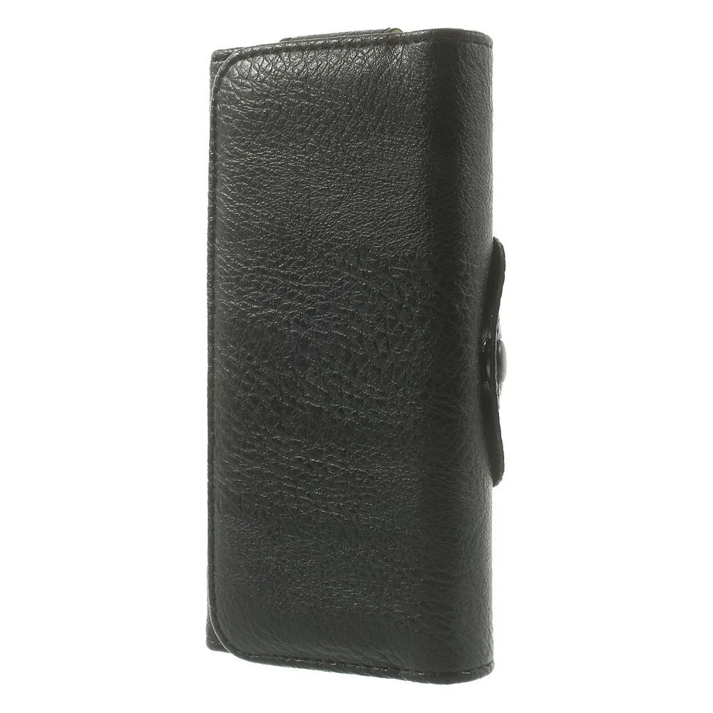 Horizontal Litchi Skin Leather Holster Pouch Case for iPhone 7/8/SE (2020)/SE (2022)/6/6s 4.7 inch Samsung S4 / S3, Size: 140 x 72 x 17mm - 3