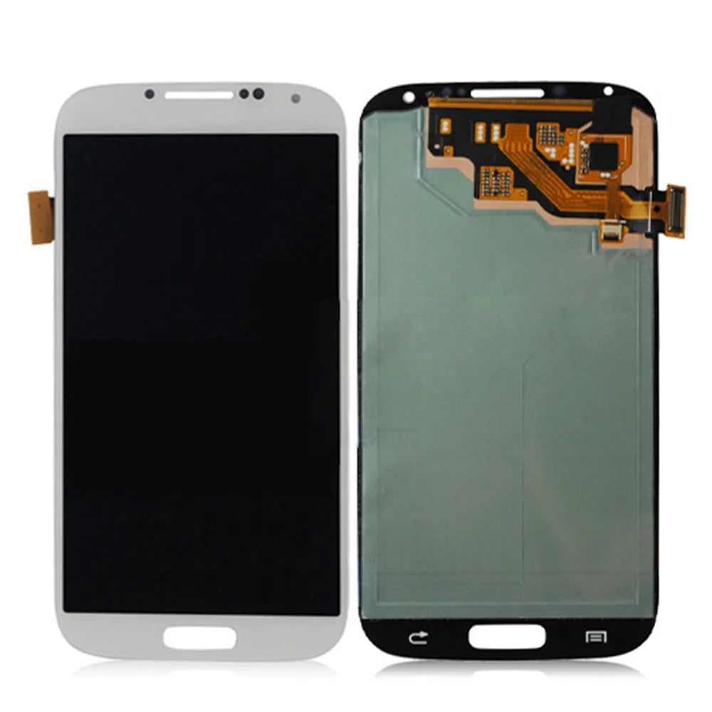 LCD Assembly with Touch Screen Digitizer for Samsung Galaxy S IV 4 i9500 i9505 OEM - White - 1