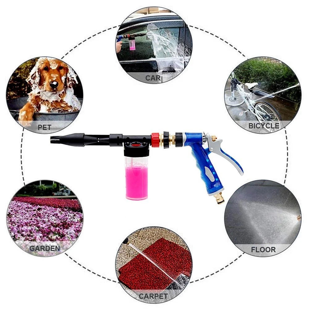 Foam Car Wash Spray Gun Foam Lance Multifunctional High Pressure Car Cleaning Gun Lance - 5