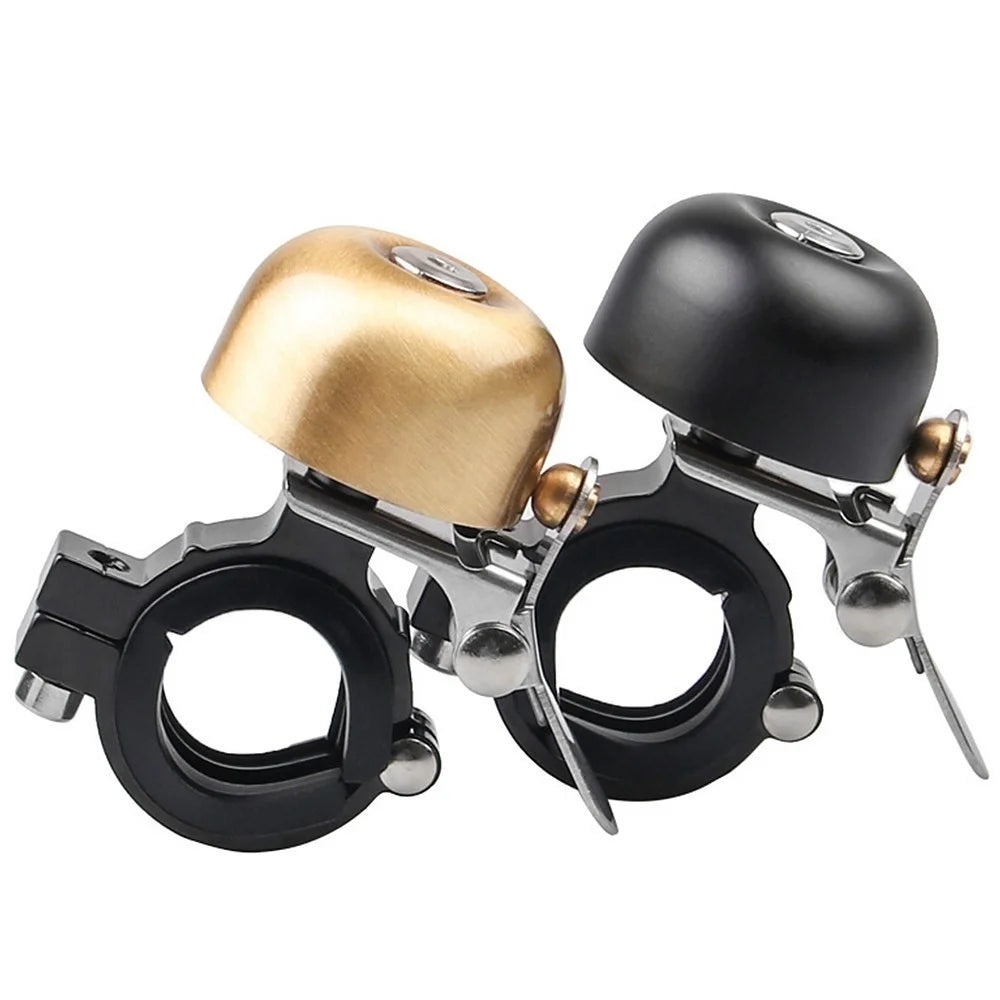 Handlebar Bicycle Bell Bike Mountain Bikes Scooter Horn Ring Bicycle Accessories - Black - 3