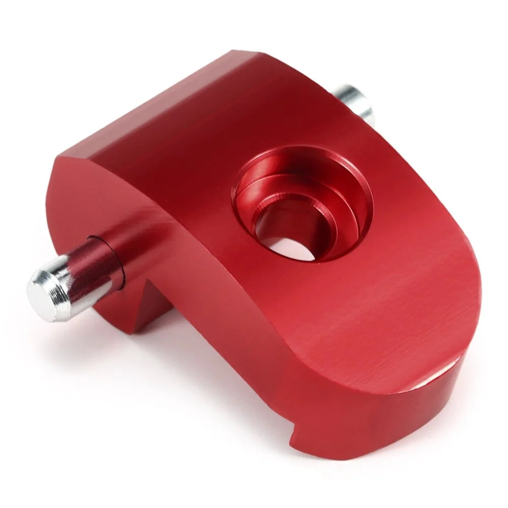 Upgraded Folding Hook Lock Buckle Front Aluminum Alloy Folding Hook Lock for Xiaomi M365 Electric Scooter - Red - 1