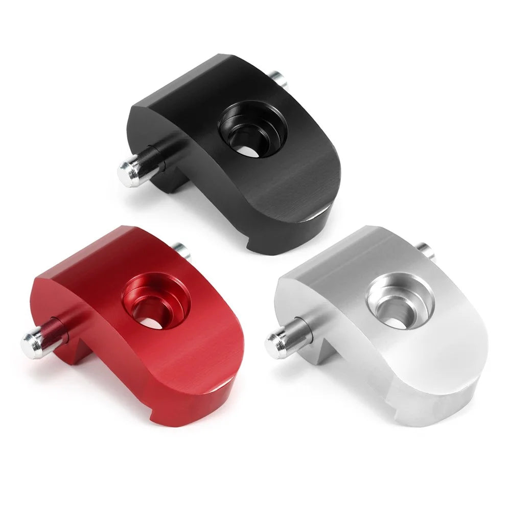 Upgraded Folding Hook Lock Buckle Front Aluminum Alloy Folding Hook Lock for Xiaomi M365 Electric Scooter - Red - 4