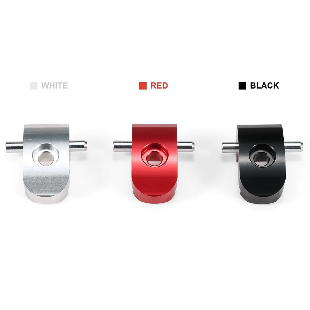 Upgraded Folding Hook Lock Buckle Front Aluminum Alloy Folding Hook Lock for Xiaomi M365 Electric Scooter - Red - 6