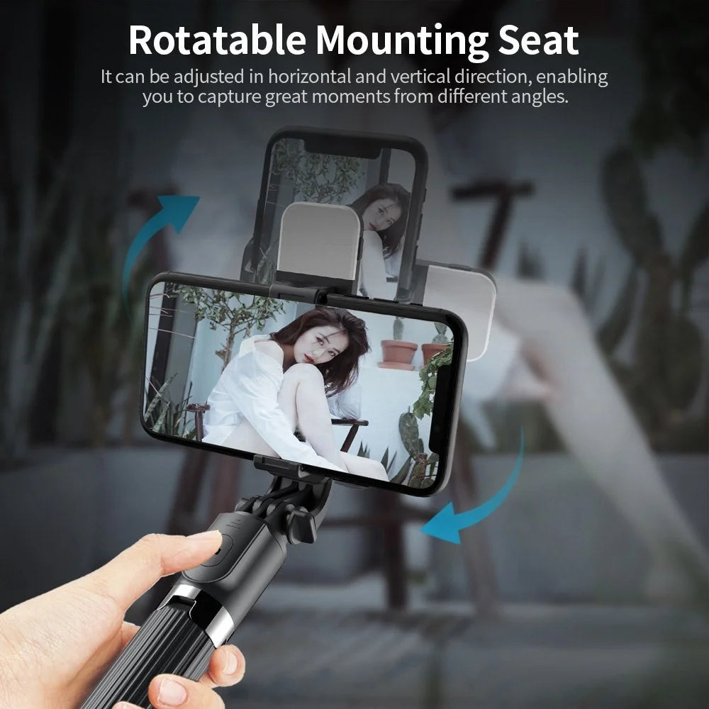 Selfie Stick 33-inch Aluminum Alloy Selfie Stick Phone Tripod with Remote Shutter for iPhone Android Phone, Portable, Lightweight - 4