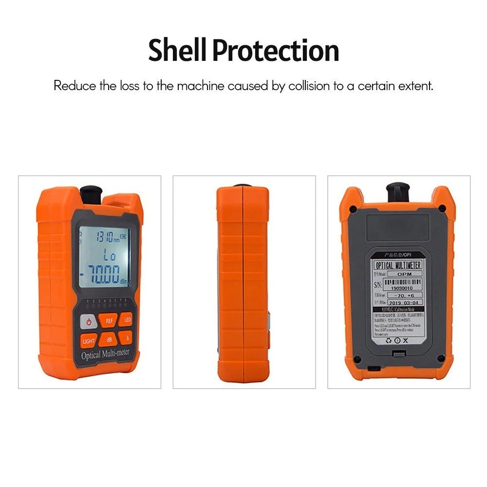 Optical Power Meter FC/SC/ST Universal Interface Fiber Tester Portable Leds Lighting Network Cable Test Equipment - 5