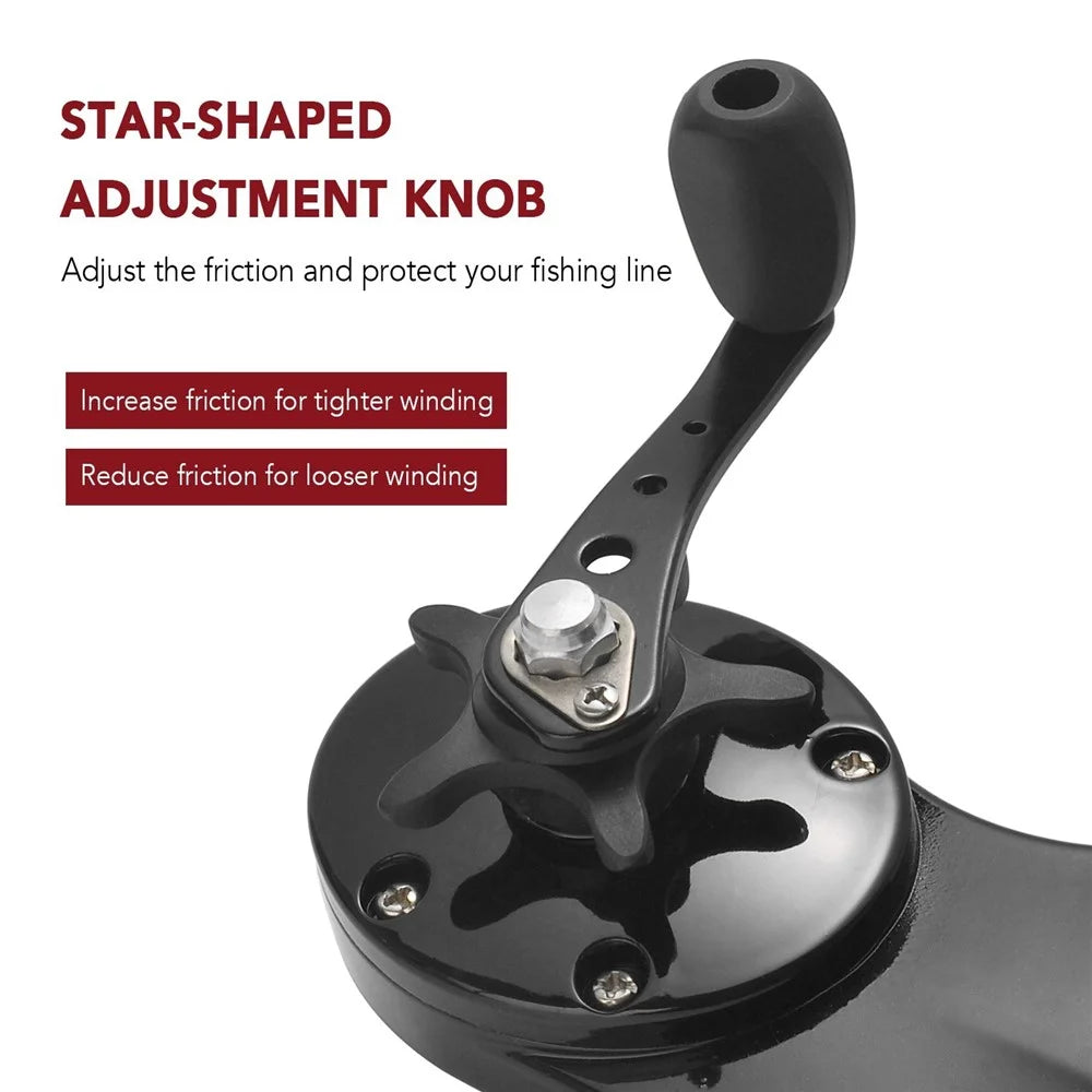 Portable Fishing Line Winder Machine Fishing Line Spooler for Baitcasting Spinning Reel - 6