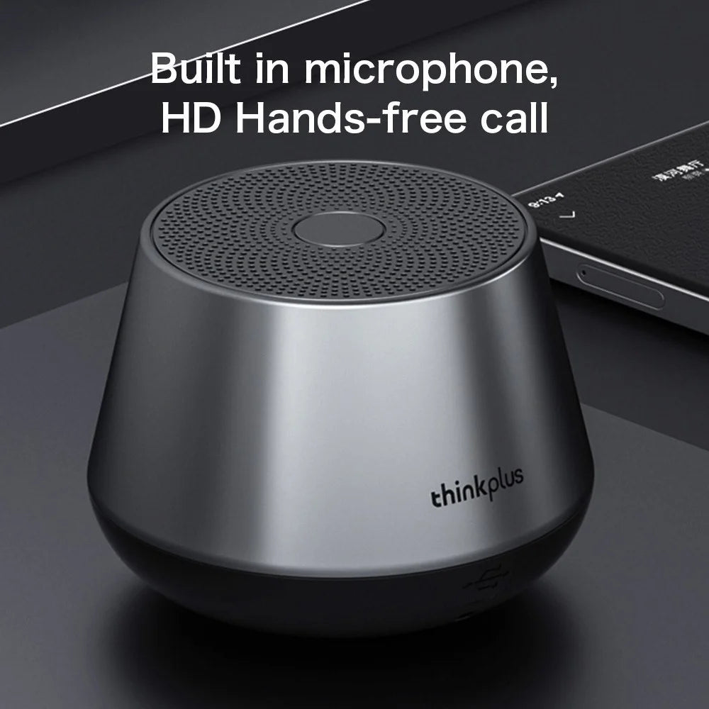LENOVO THINKPLUS K3 PRO BT 5.0 True Wireless Speaker Stereo Music Player with Microphone - Black - 6