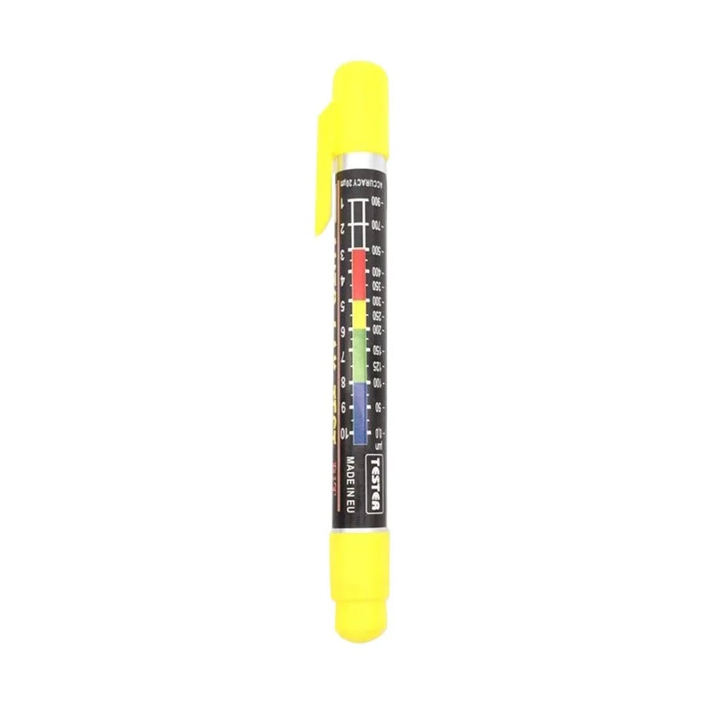 Paint Thickness Tester Meter Gauge Water Resistant Car Body Damage Detector with Meter Magnetic Tip - 1