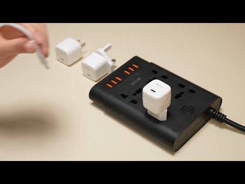 YESIDO YC149 PD 35W Travel Charger Adapter Single Port Type-C Fast Charging Adapter - UK Plug