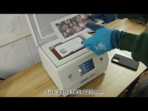SMC-A5 3D Sublimation Film Machine Vacuum Heat Transfer Press for Sublimation Printing - EU Plug