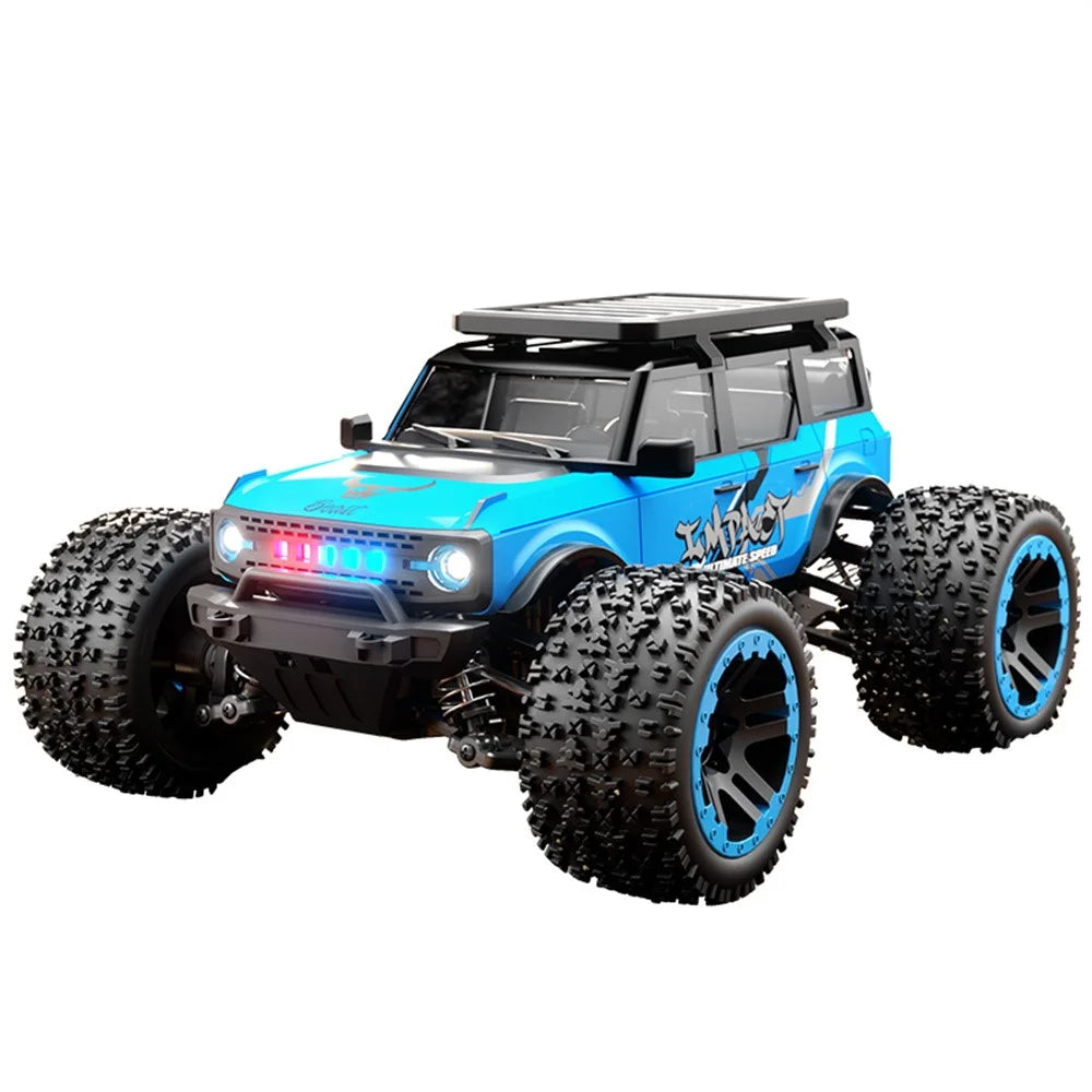 ZLL SG201MAX Brushless Motor 1 / 20 Scale RC Car 4WD High Speed Off Road Racing Vehicle, Dual Battery - Blue - 1