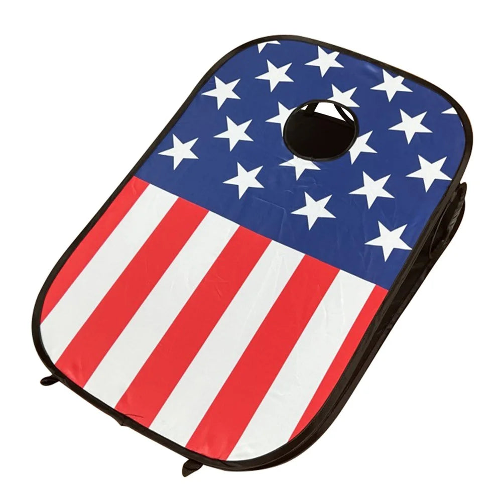 Foldable Sandbag Board Throwing Target Toy Outdoor Parent-Child Interactive Toy - America - 1