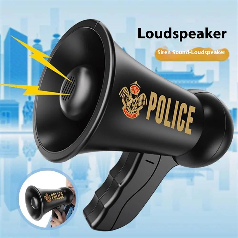LZ050 Handheld Megaphone Speaker Portable Siren Amplifier Pretend Play Toy - 2
