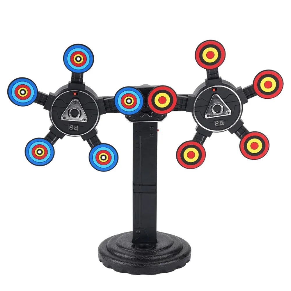 3578 Children Electric Rotating Shooting Target Automatic Reset Electronic Scoring Target - 1