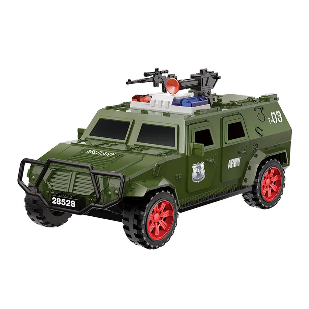 QY28528E Money Truck Piggy Bank for Kids Manual Opening Door Savings Box Creative Toy Car Model for Boys - Green - 1