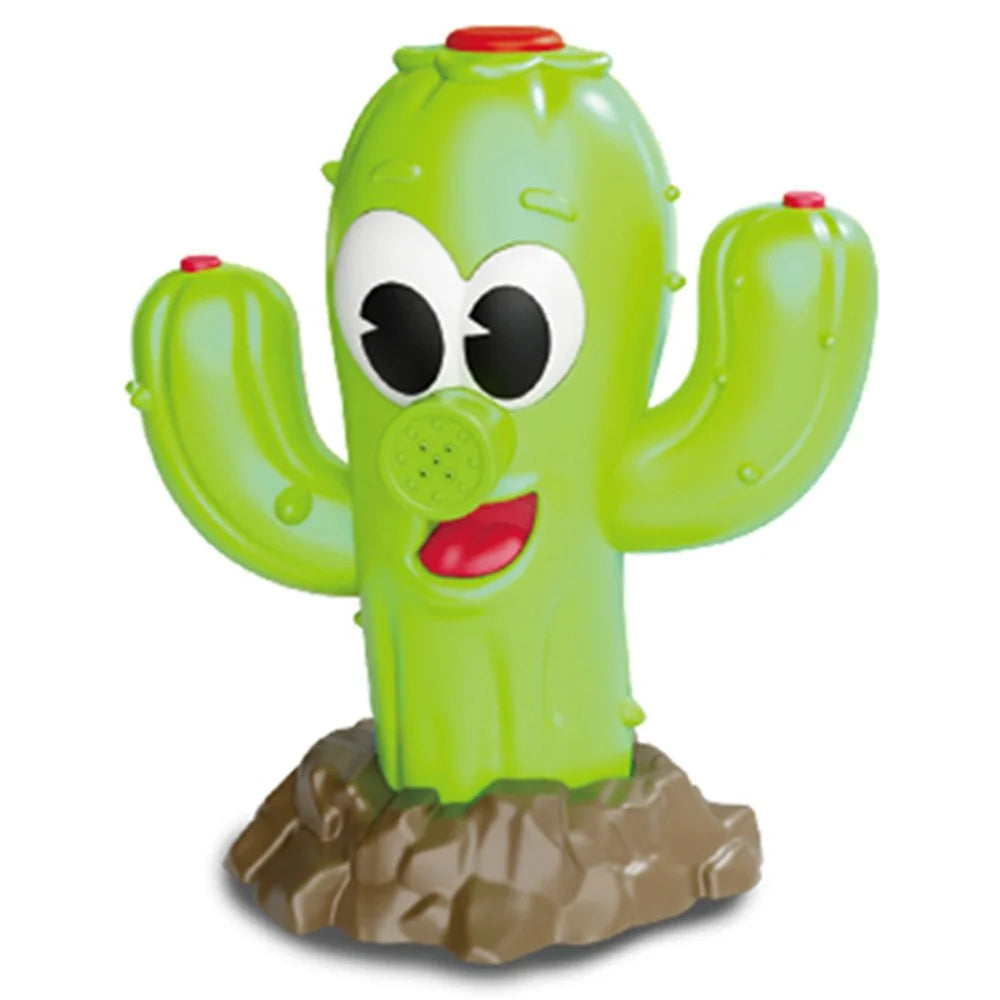 DB25816 Cactus-Shaped Water Sprinkler Toy Rotating Multi-Hole Water Pressure Automatic Spray Toy for Outdoor Lawn Garden - 1