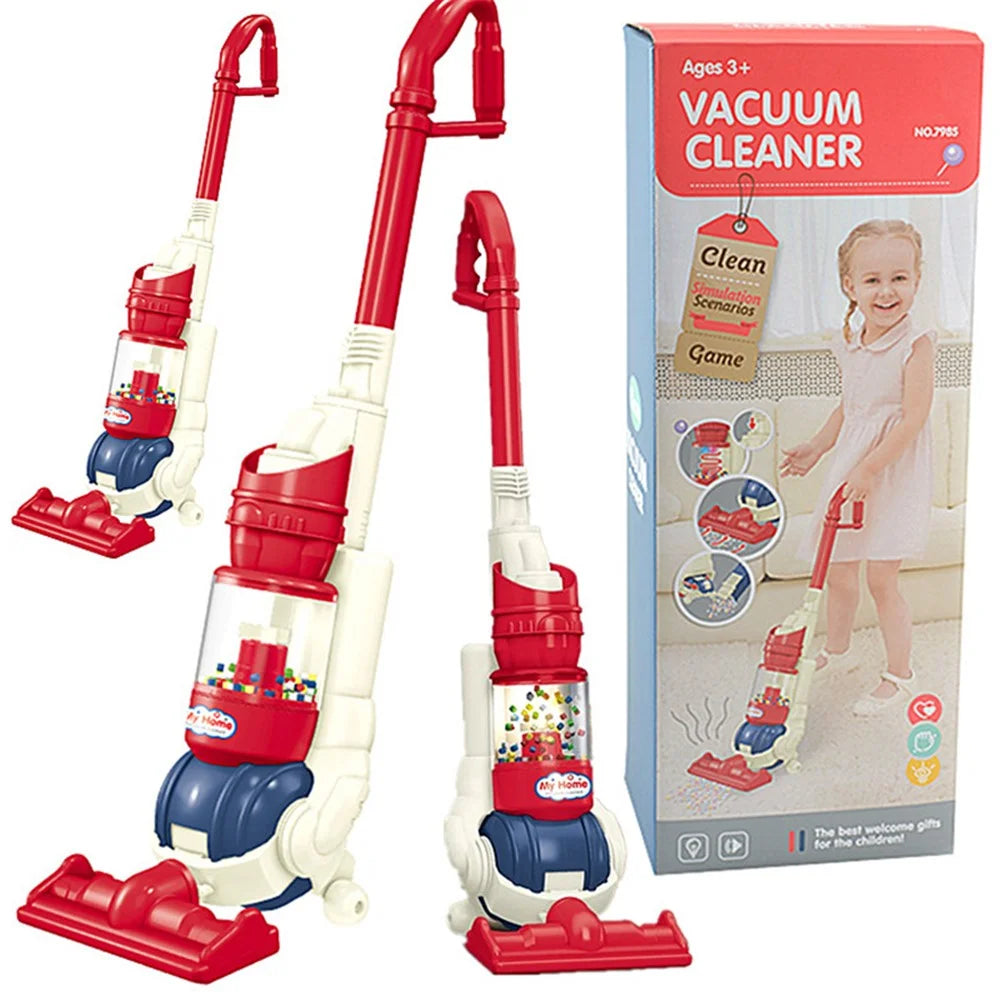 7985 Mini Vacuum for Kids Toddler Play Toy Music Electric Cleaner Cleaning Tool - 5