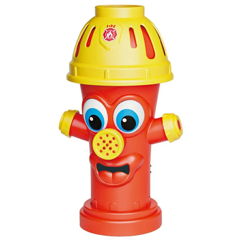 DB25810 Rotating Sprying Fire Hydrant Sprinkler Outdoor Lawn Spray Toy for Kids Summer Water Play - Red - 7