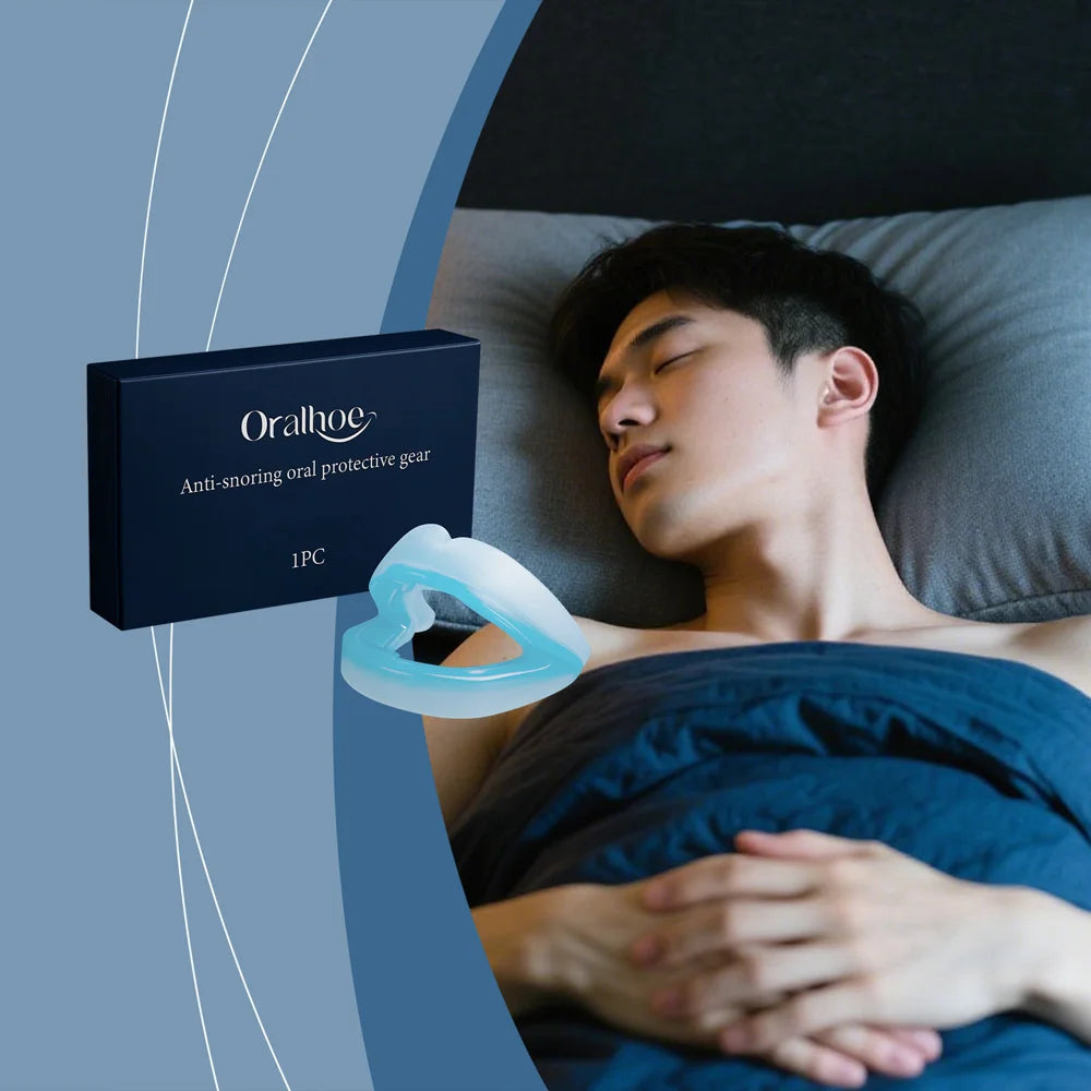 ORALHOE Anti-Snoring Oral Protective Gear Nighttime Teeth Grinding Mouth Guard for Comfort & Easy Breathing - 2
