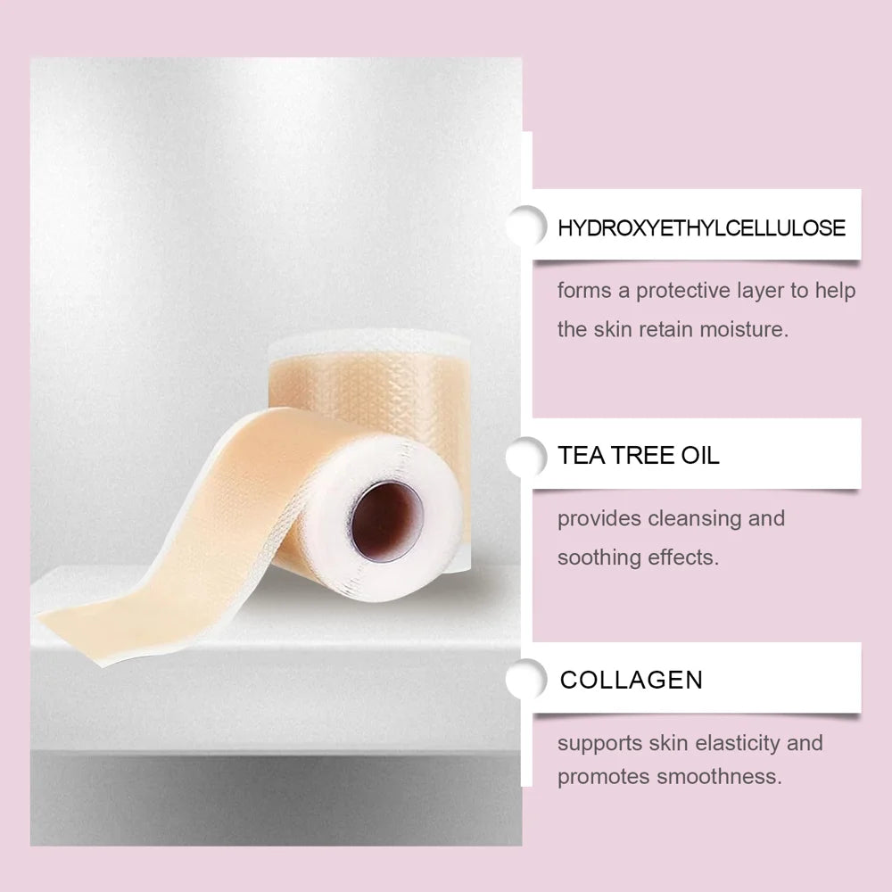 LANISKA Collagen Scar Tape Invisible Removal Treatment for Surgical Scars,C-Section,Tummy Tuck - 3