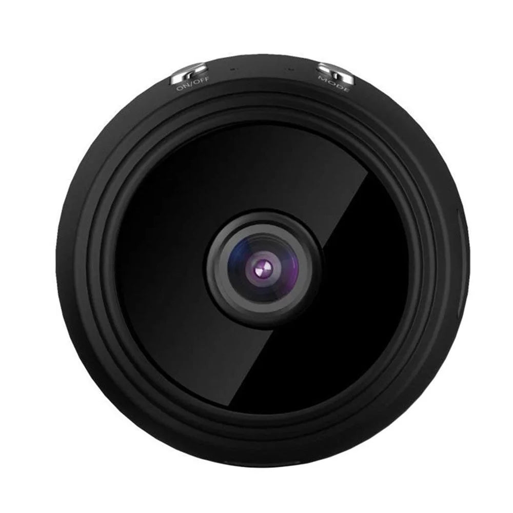 A9 1080P HD Mini Wireless IP Camera Home Security WiFi Camcorder Night Vision Motion Detection Loop Video Recorder - Black - 4