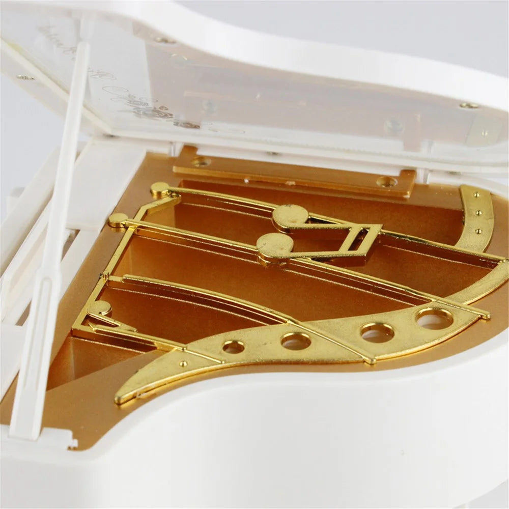 Romantic Piano Music Box Desktop Ornament Crafts for Room Decoration - 4