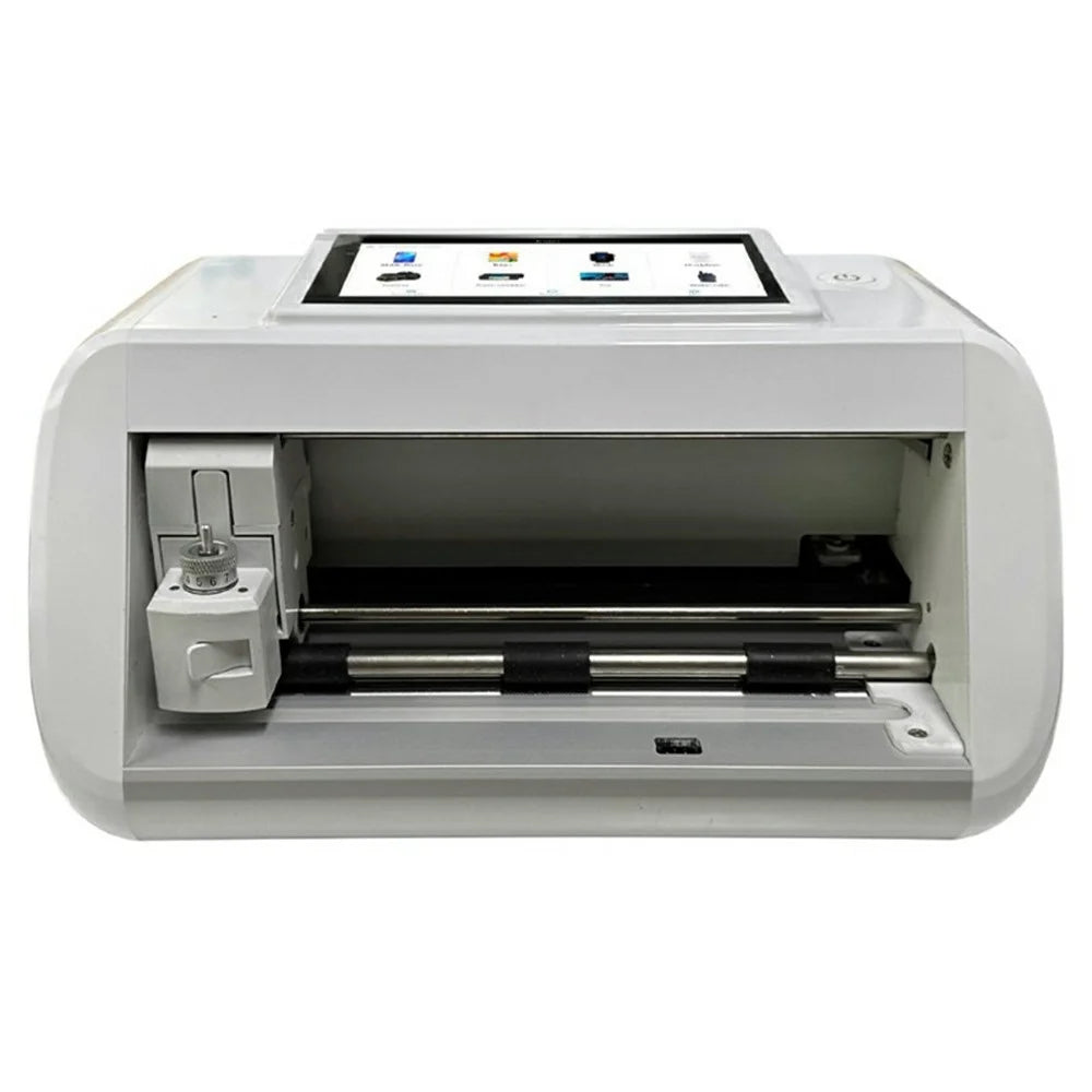 X180T Mini Automatic Film Cutting Machine 180mm Max Cutting Width Screen Protector Cutter - EU Plug - 2