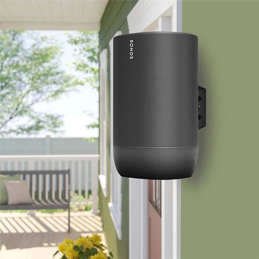 For Sonos Move 2 / Move Wall Mount Metal Bracket Space Saving Speaker Holder - 4