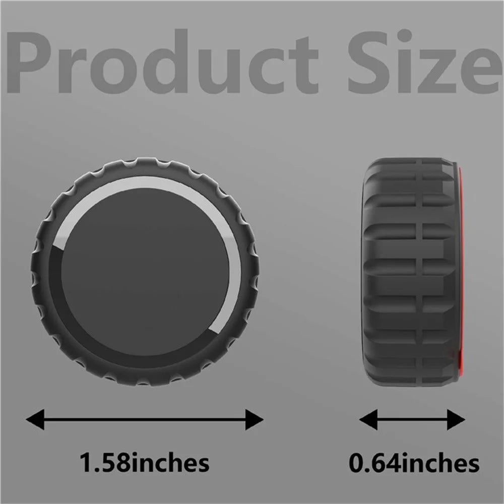 For Apple AirTag Anti Lost Pet Tracker Waterproof Hard PC Case Adhesive Protective Cover - 5