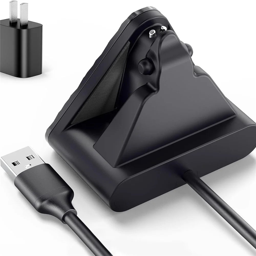 Charging Dock For Ray-Ban Meta Wayfarer / Headliner / Skyler USB Charger Charging Stand with Adapter / Cable - Black - 2