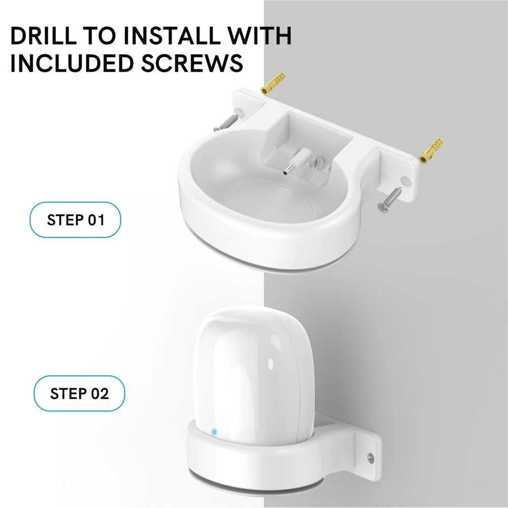 AHASTYLE For Google Nest WiFi Pro Wall Mount Bracket Network Router Hard PC Holder - 3