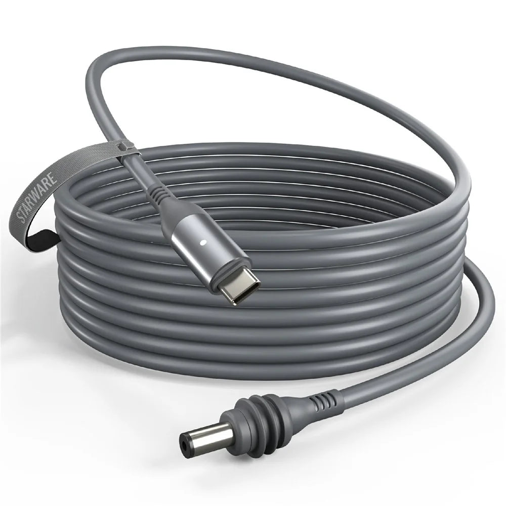 STARWARE 5m Cable for Starlink Mini , USB-C to DC Fast Charging Waterproof Cord - 1