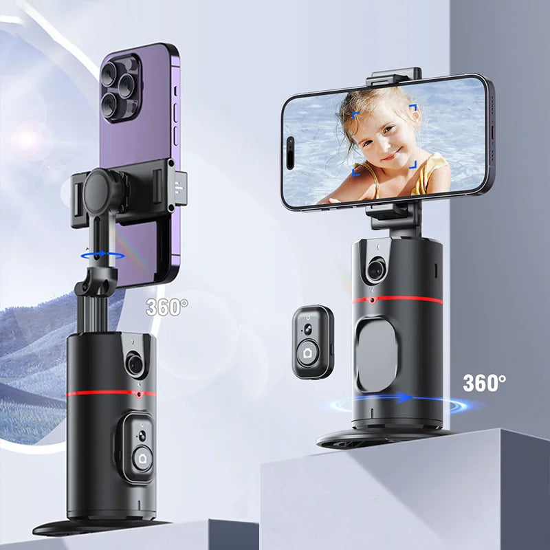 CYKE P02 3-axis Smartphone Gimbal Smart Face Tracking Foldable Phone Stand Stabilizer - Standard Version - 3