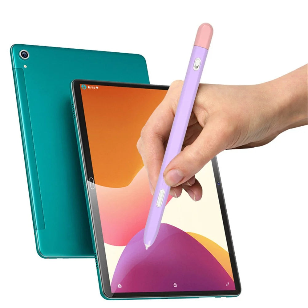 Contrast Color Stylus Pen Protective Cover for Samsung Galaxy Tab S Pen - Purple/Pink - 2